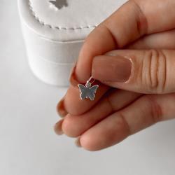Pingente borboleta 9mm