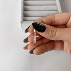 Berloque pingente Cristo 16mm