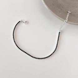 Pulseira Riviera ônix 2.1 16cm com alongadora