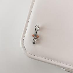 Berloque pingente Ratatouille resina 14mm envelhecido