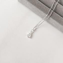 Colar pingente Espírito Santo cravejado 7mm 40cm