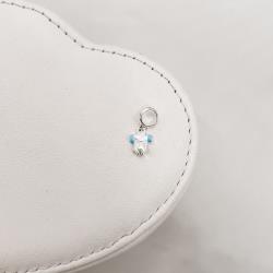 Berloque pingente roupinha escrito boy 9mm resina