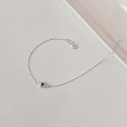 Pulseira entremeio olho grego 6mm