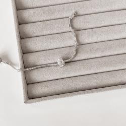 Berloque separador corações vazados com cravejado 9mm