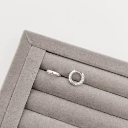 Argola click 12mm detalhe 3D