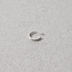 Piercing fake argola rígida com zircônias