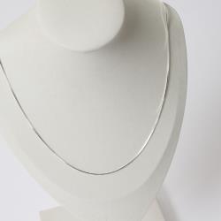 Corrente rabo de rato fio quadrado 0.8 60cm