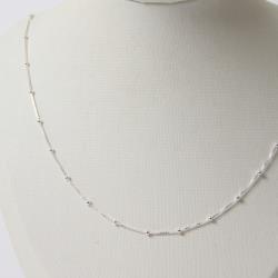 Corrente veneziana com bolas 2mm 50cm