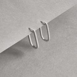 Argola click cravejada 23mm 