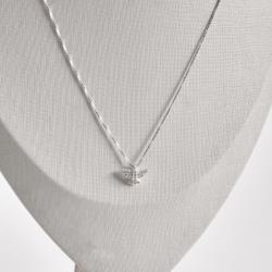 Colar Espírito Santo cravejado 10mm 40cm