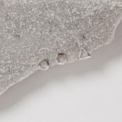 Trio triângulo, círculo e hexágono vazados