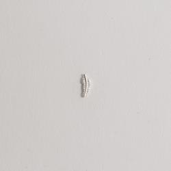 Piercing haste pena 8mm orelha esquerda