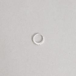 Piercing argola detalhe torcido 12mm