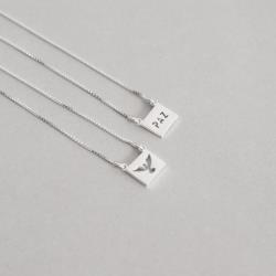 Escapulário placas Espírito Santo e paz v15 60cm