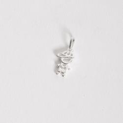 Pingente menino detalhe cravejado 11mm