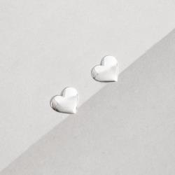 Brinco coração 12mm