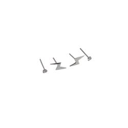 Dupla zircônia 3mm e raio 11mm