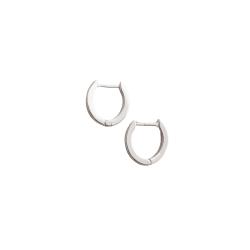Argola click 10mm fio quadrado