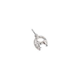 Pingente cavalo e ferradura 11mm