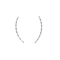Brinco ear cuff fio torcido 40mm