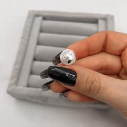 Berloque separador bola mundo 3D 12mm