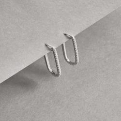 Argola click cravejada 23mm