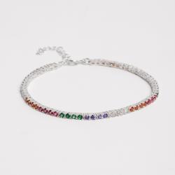 Pulseira Riviera colorida 2.2 16cm com alongadora