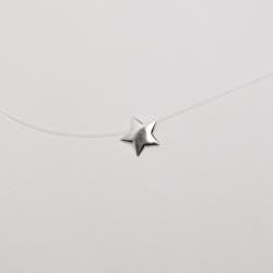 Colar nylon estrela 11mm 40cm