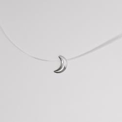 Colar nylon lua 40cm