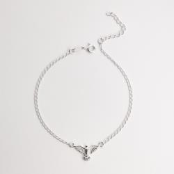 Pulseira entremeio Espírito Santo 14mm corrente grumet 17+3cm
