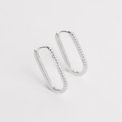Argola click cravejada 23mm